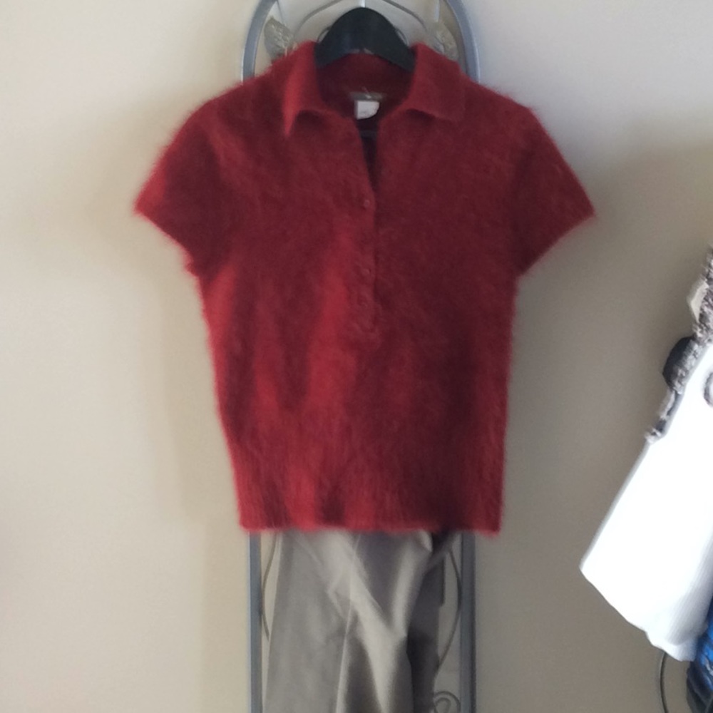 Angora sweater